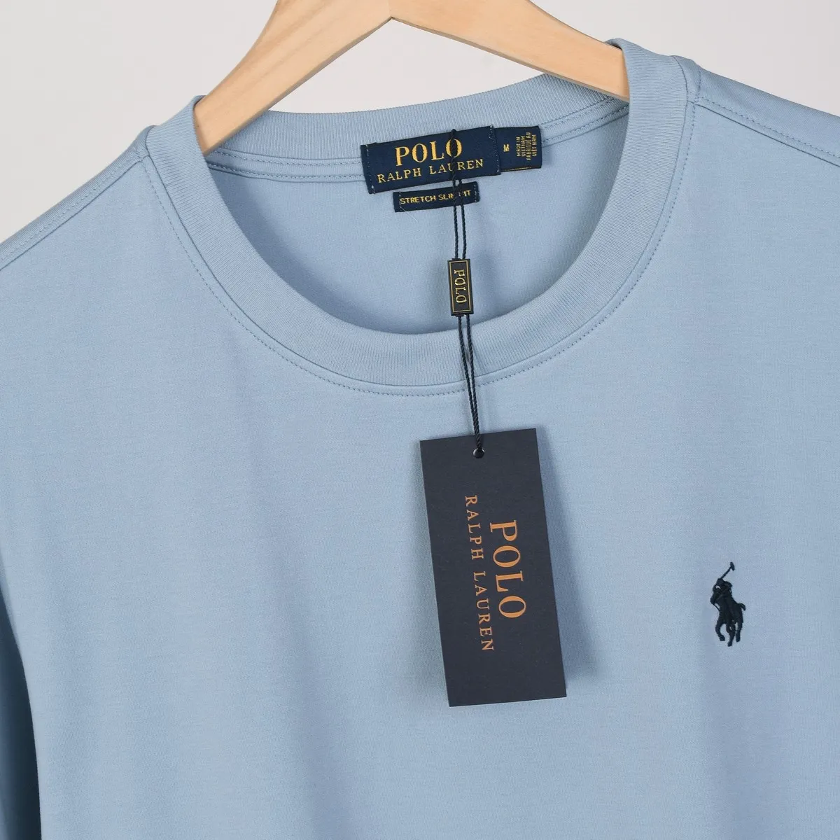 P154 501#Ralph Lauren pony round neck long-sleeved T-shirt Color: Black White Royal Blue Khaki Sky Blue Size: M-XXL Fabric: 230g water-soft cotton Water-soft cotton feels soft, does not pill, does not deform, is moisture-absorbent and breathable